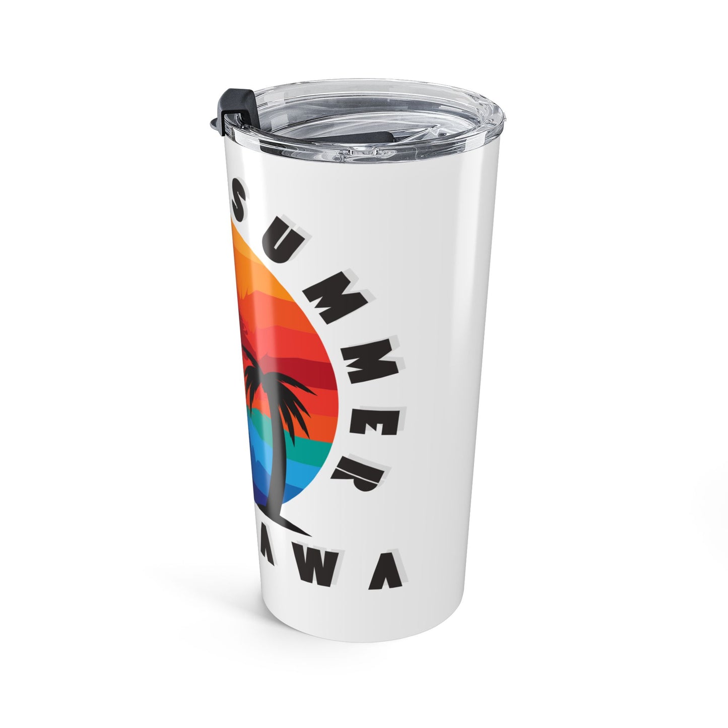 Okinawa Tumbler 20oz, Japanese Travel Mug, Insulated Cup, Gift for Traveler, Vacation Accessories