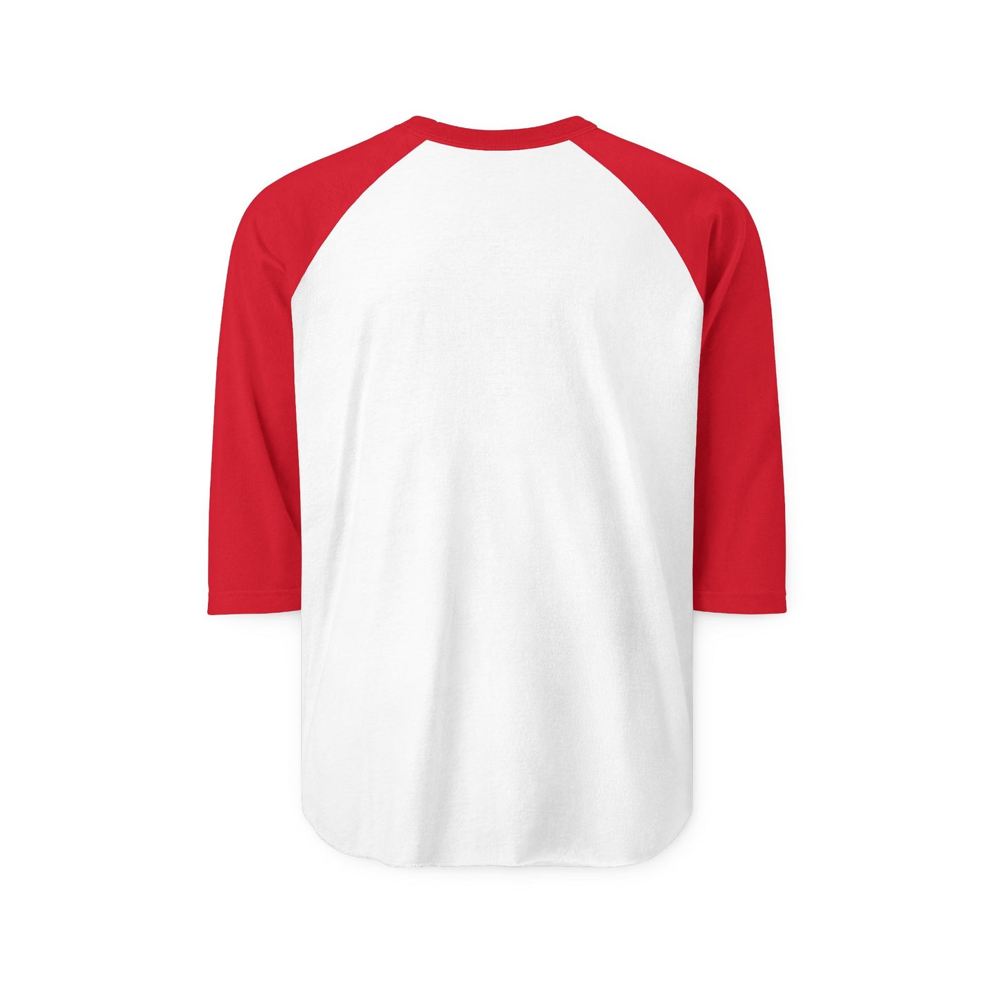 Customizable Unisex Three-Quarter Sleeve Raglan Shirt