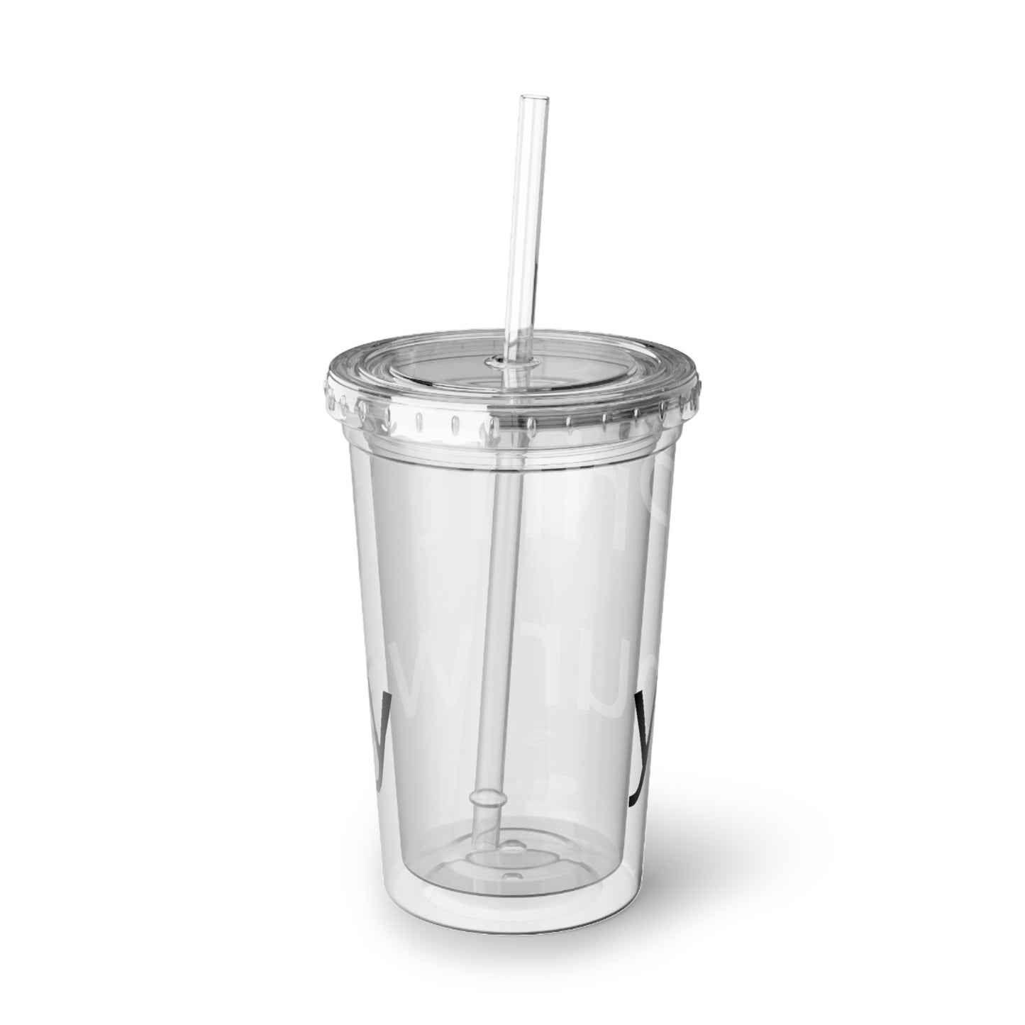 Trendy Acrylic Cup, Reusable Drink Tumbler, Motivational Travel Mug, Personalized Gift, Eco-Friendly Beverage Container