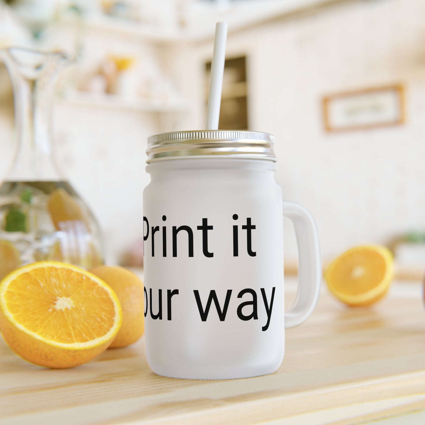 Personalized Mason Jar Drinkware, Customizable Straw Mug, Perfect for Gifts, Parties, Home Decor, Summer Fun