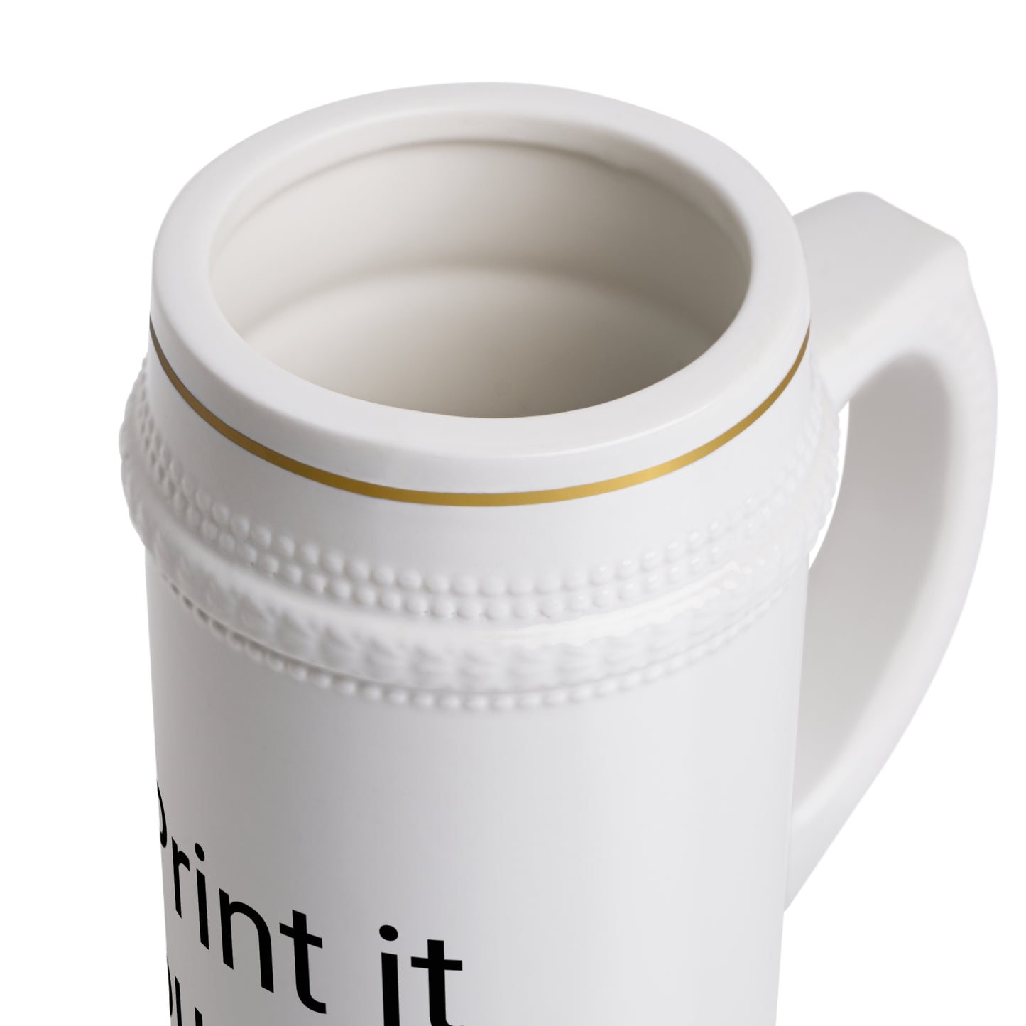 Custom Stein Mug - Personalized Beer Mug, Custom Drinkware, Gift for Beer Lovers, Unique Barware, Special Occasion