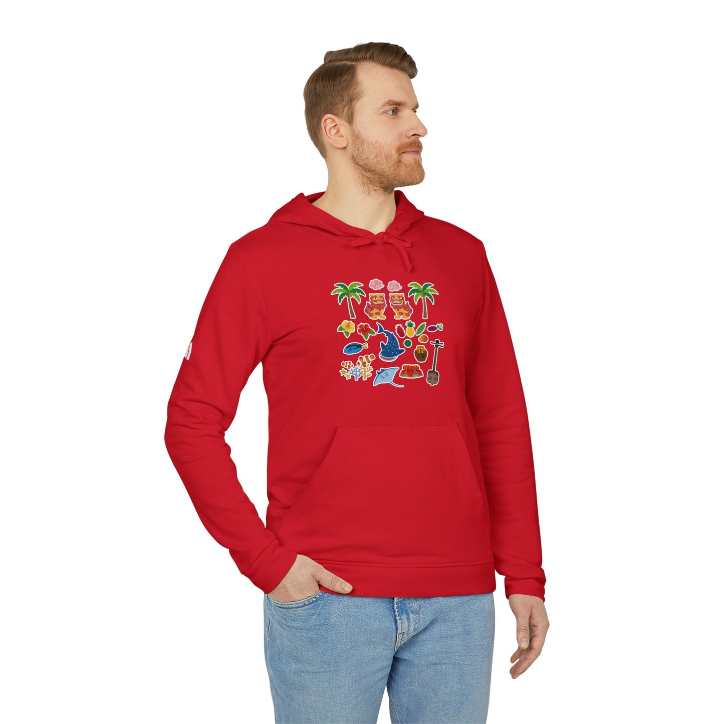 Tropical Paradise Fleece Hoodie