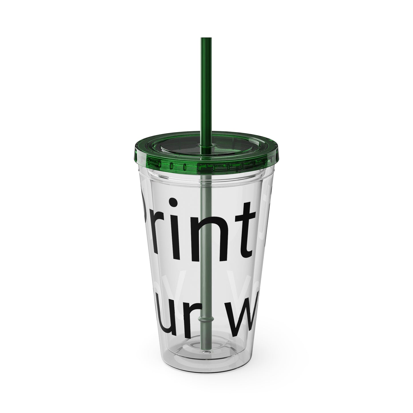 Sunsplash Tumbler with Straw | Motivational Travel Mug for Coffee Lovers, Reusable Drink Container, Eco-Friendly Gift, Summer Vibes