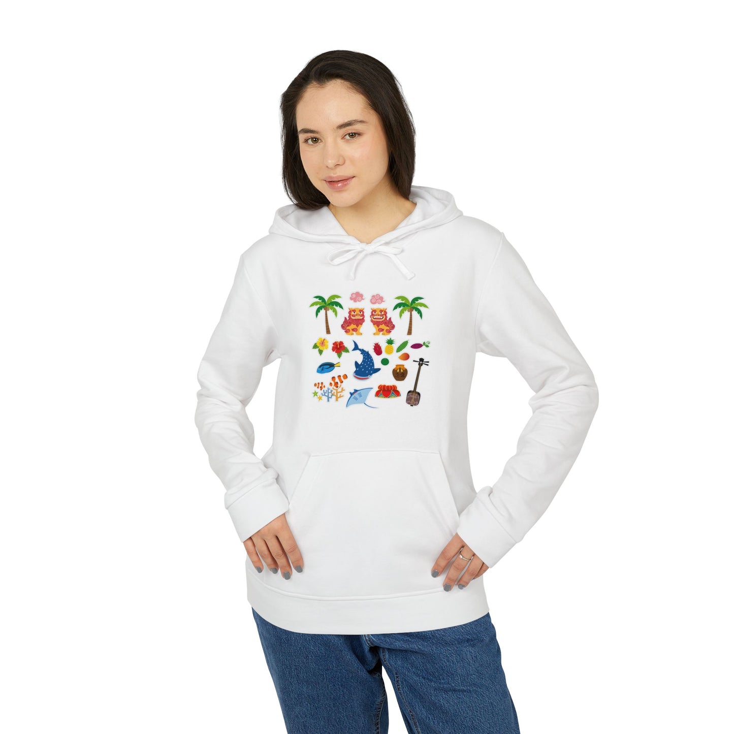 Tropical Paradise Fleece Hoodie