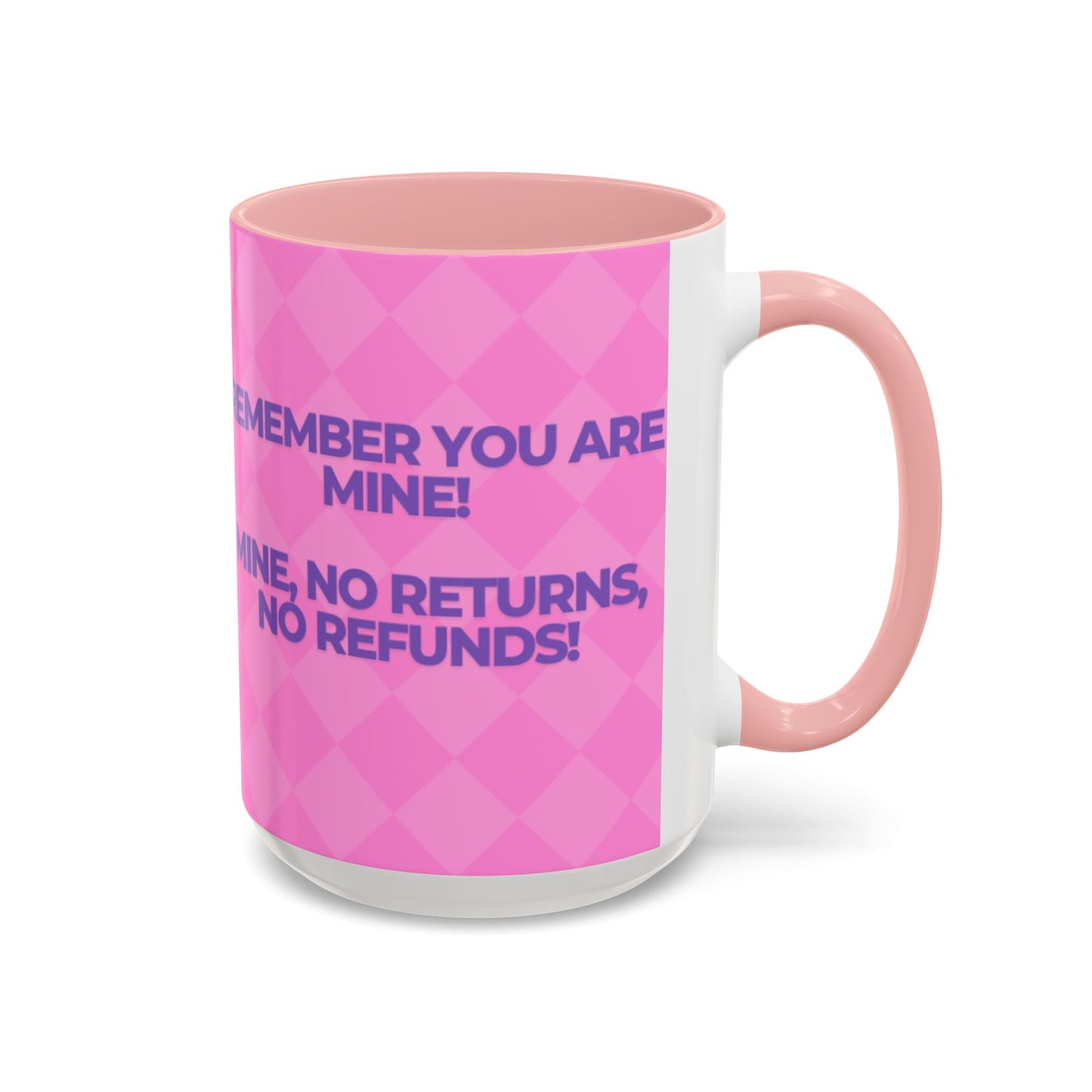 Playful Accent Coffee Mug Perfect Gift for Couples, Humor, Love, Valentines Day, Relationship Celebration, Funny Drinkware