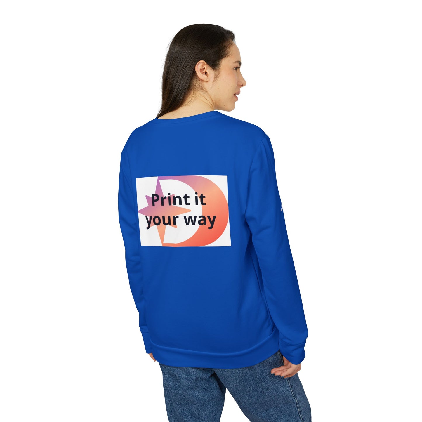 Adidas Customizable Crewneck Sweatshirt