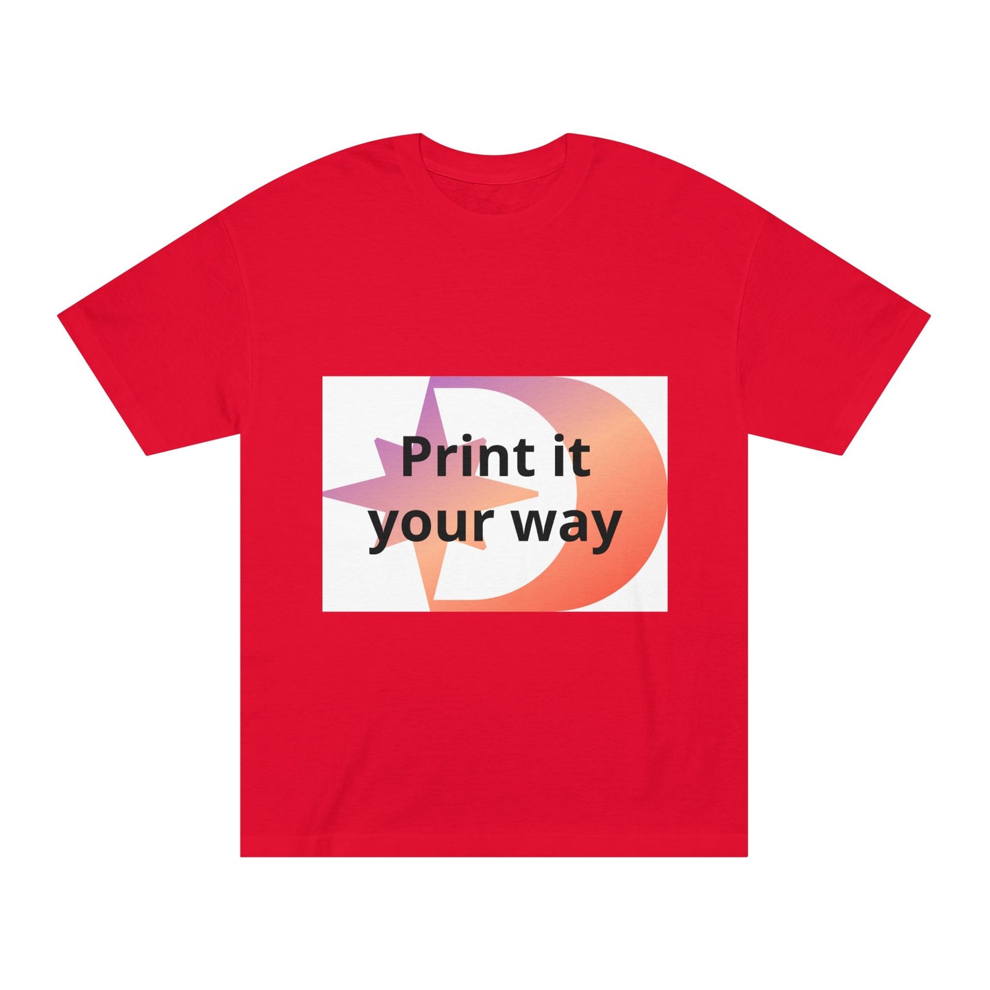 American Apparel Customizable Tee Customizable Graphic Shirt