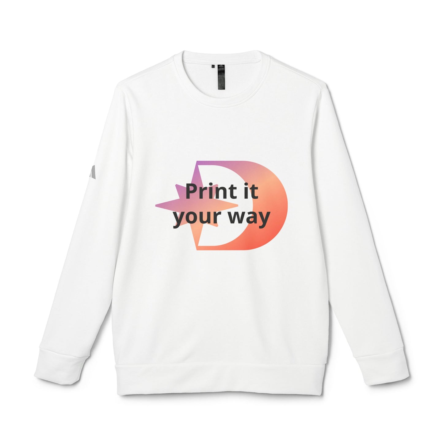 Adidas Customizable Crewneck Sweatshirt