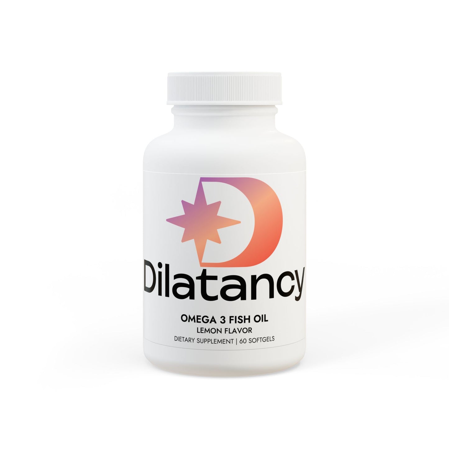 Dilatancy Omega 3 Fish Oil Supplement (60 Softgels)