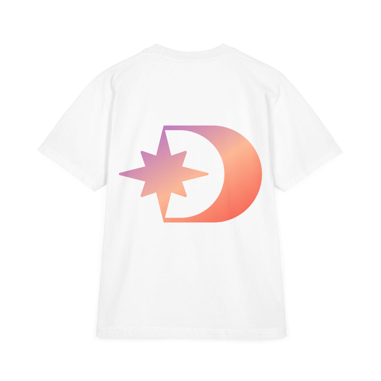 Customizable Unisex Garment-Dyed Drop-Shoulder T-Shirt