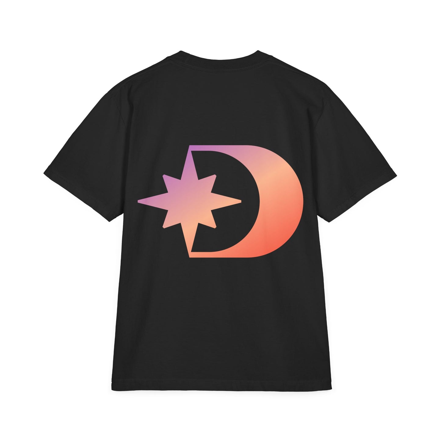Customizable Unisex Garment-Dyed Drop-Shoulder T-Shirt