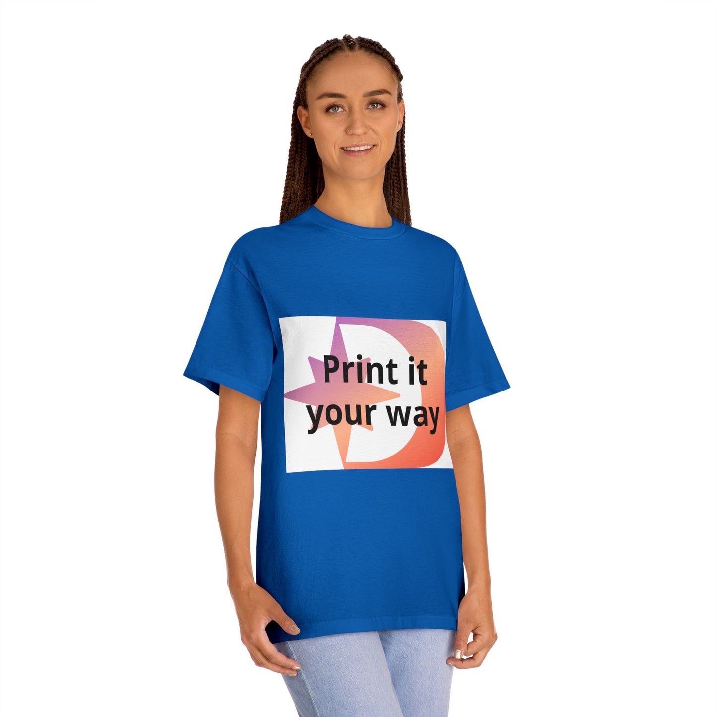 American Apparel Customizable Tee Customizable Graphic Shirt