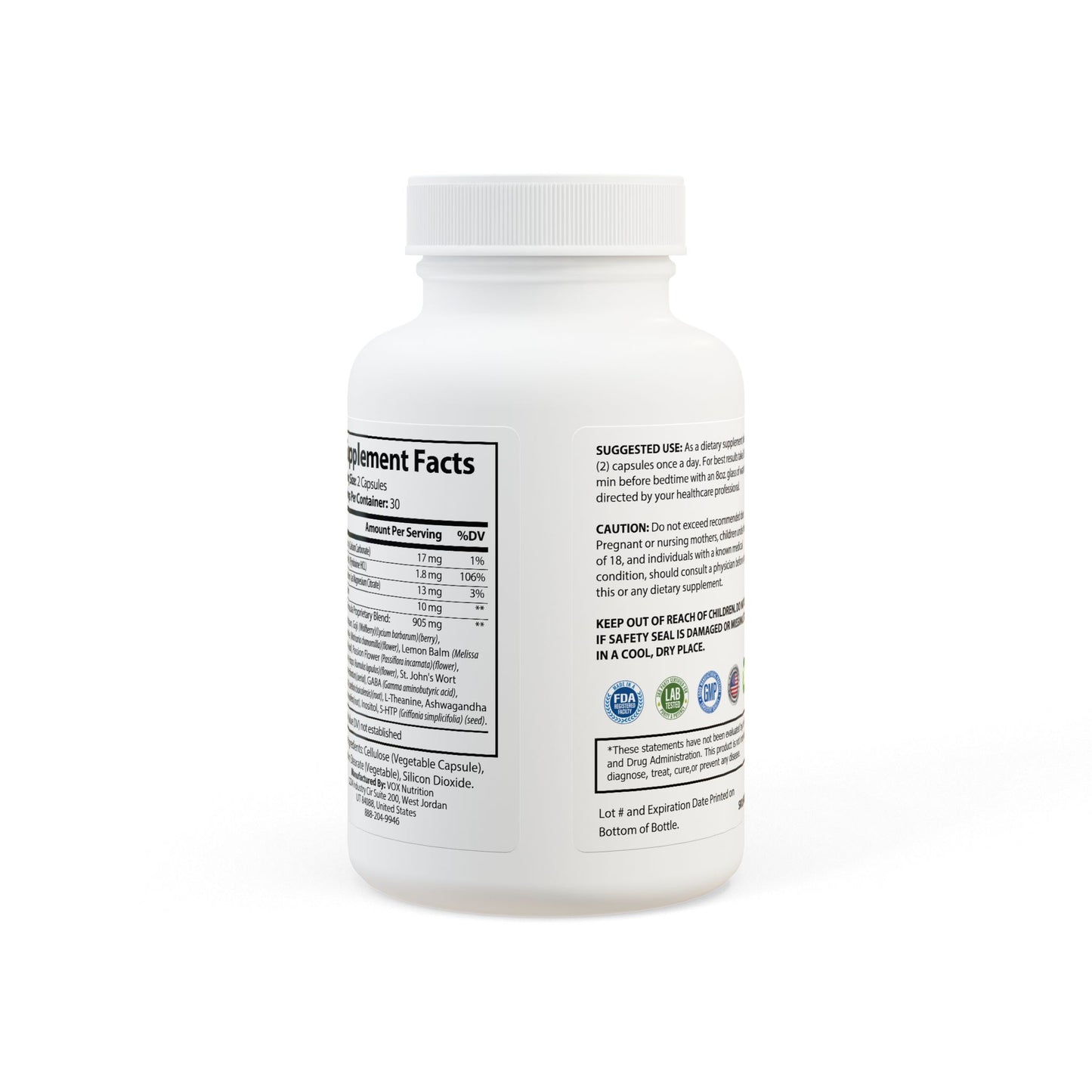 Dilatancy Sleep Supplement (60 Capsules)