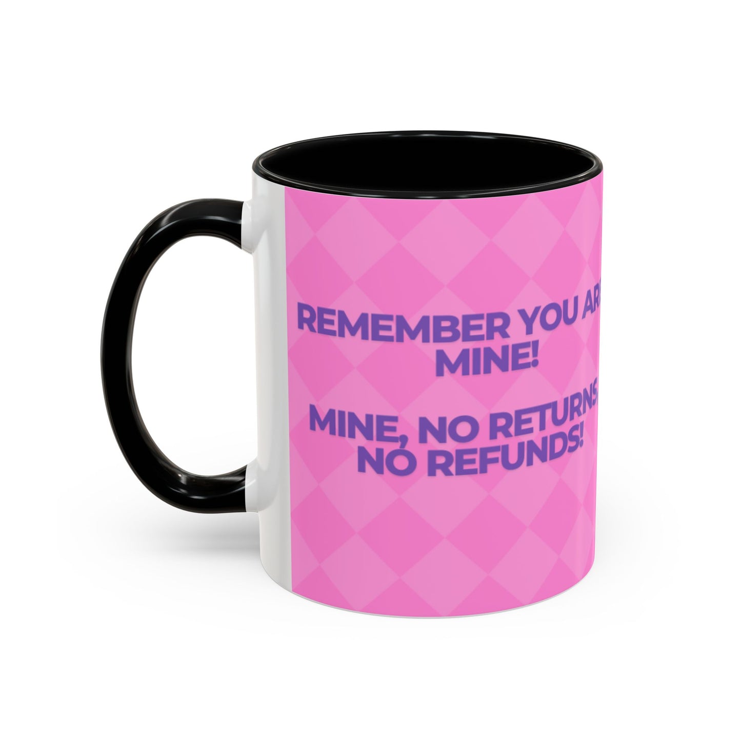 Playful Accent Coffee Mug Perfect Gift for Couples, Humor, Love, Valentines Day, Relationship Celebration, Funny Drinkware