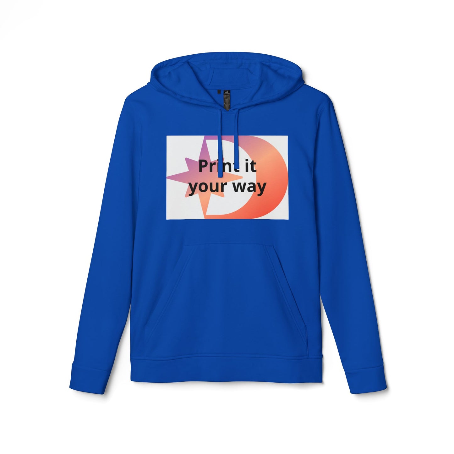 Adidas Minimalist Customizable White Hoodie