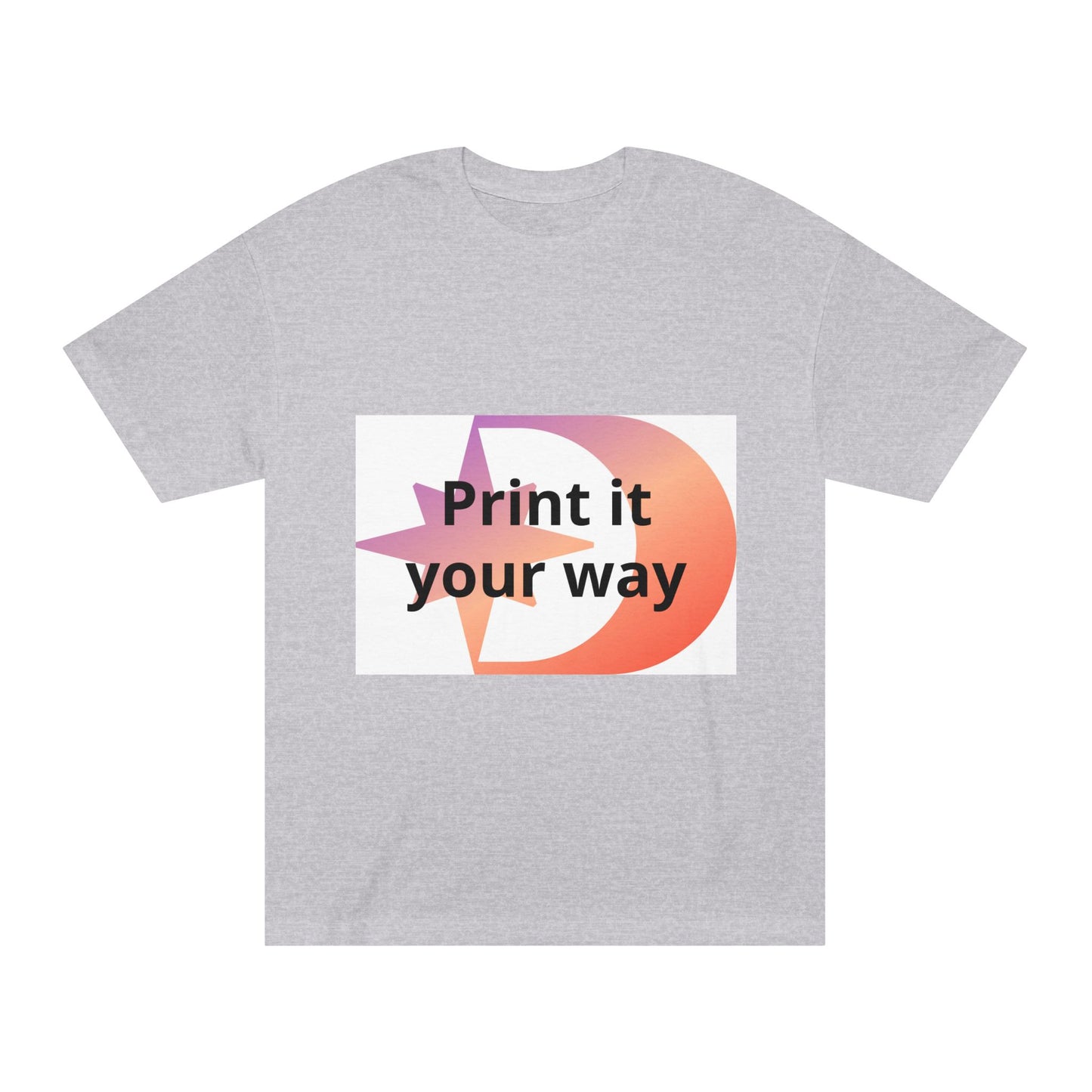 American Apparel Customizable Tee Customizable Graphic Shirt