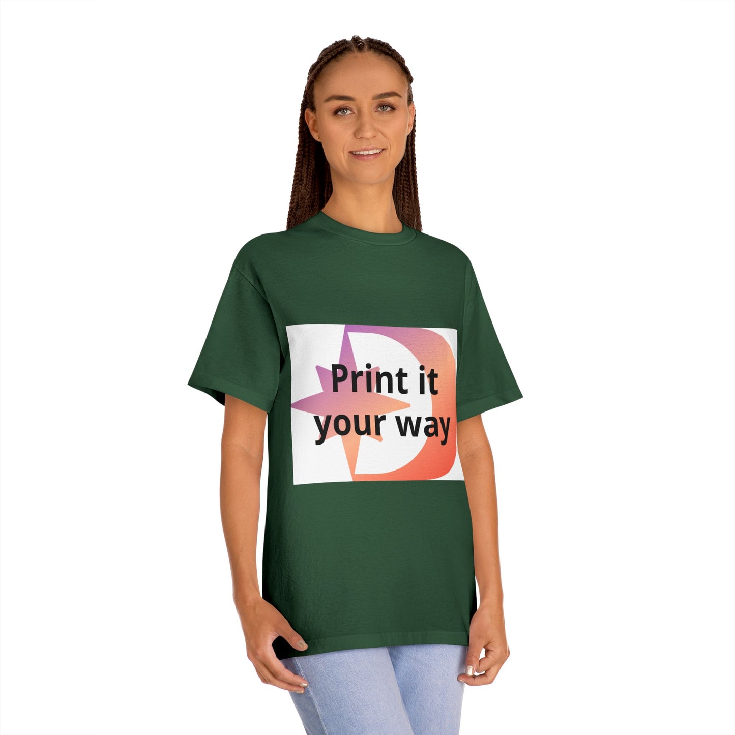 American Apparel Customizable Tee Customizable Graphic Shirt