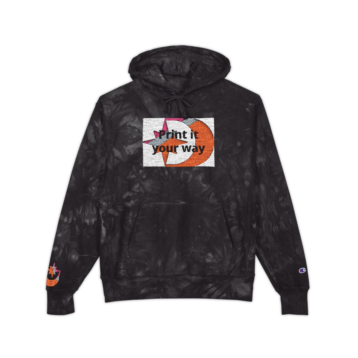 Champion Embroidered Customizable Hoodie