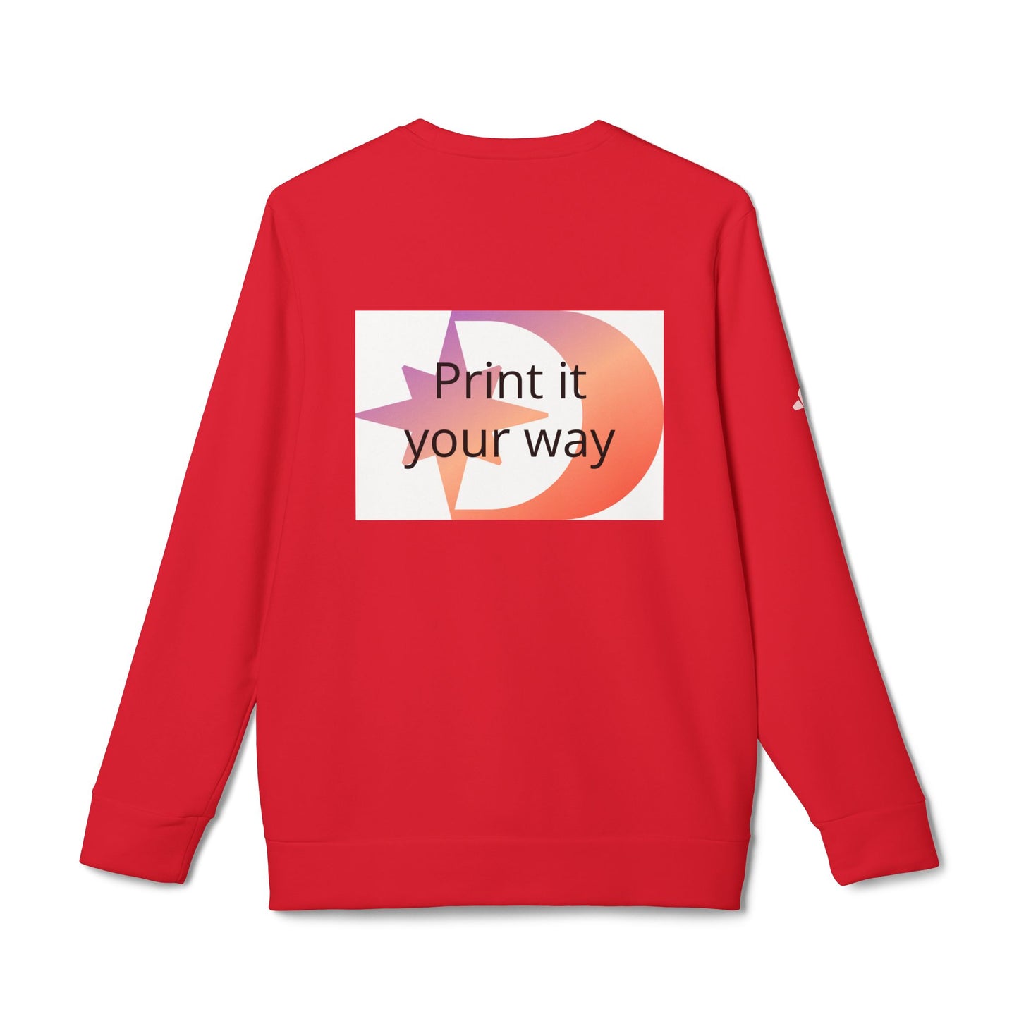 Adidas Customizable Crewneck Sweatshirt