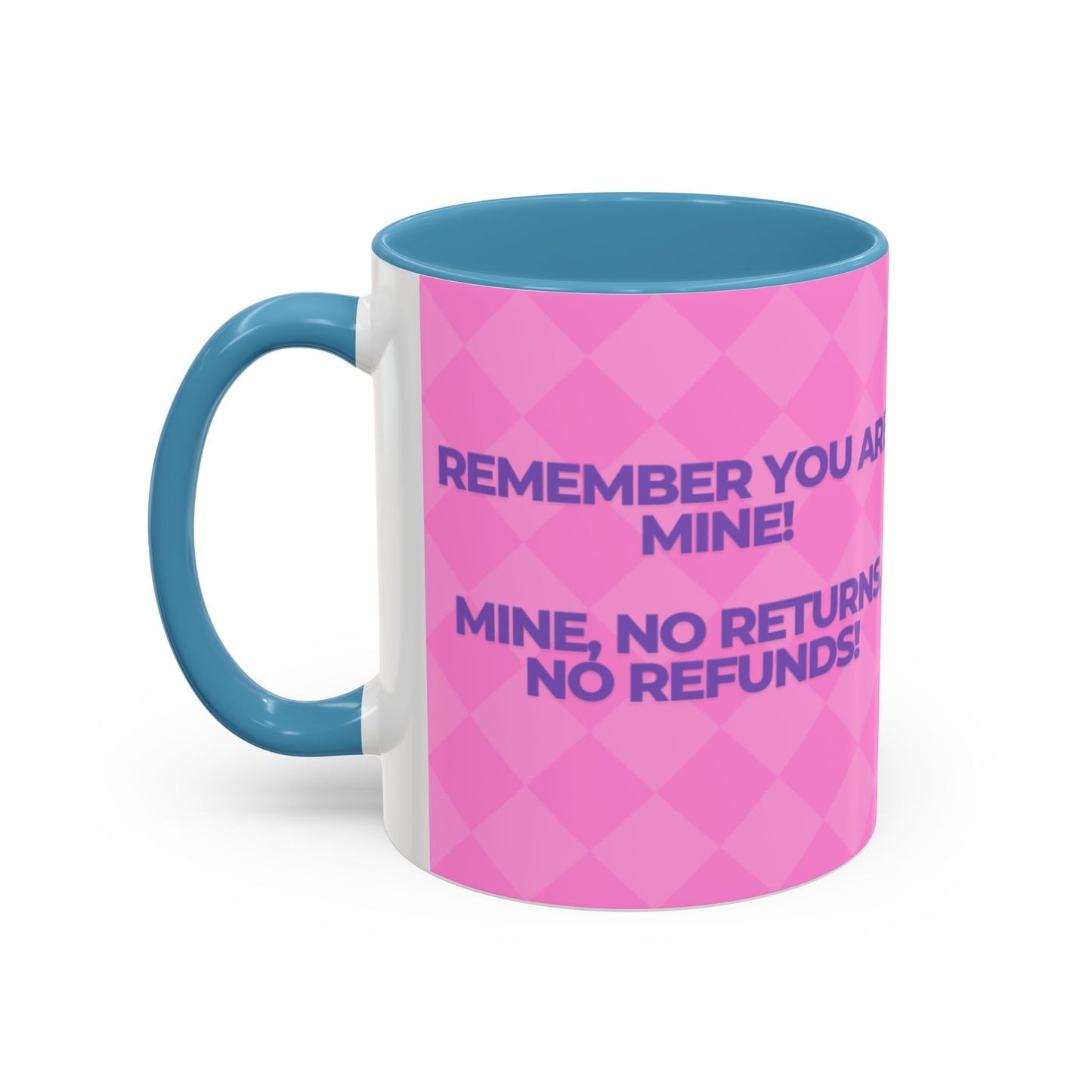 Playful Accent Coffee Mug Perfect Gift for Couples, Humor, Love, Valentines Day, Relationship Celebration, Funny Drinkware