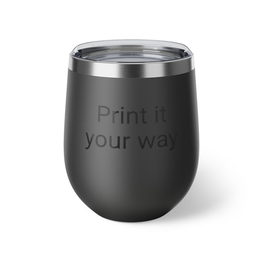 Customizable Copper Insulated Cup, Modern Travel Mug, Personalized Drinkware, Perfect Gift for Friends, Unique Wedding Favors, Engraved