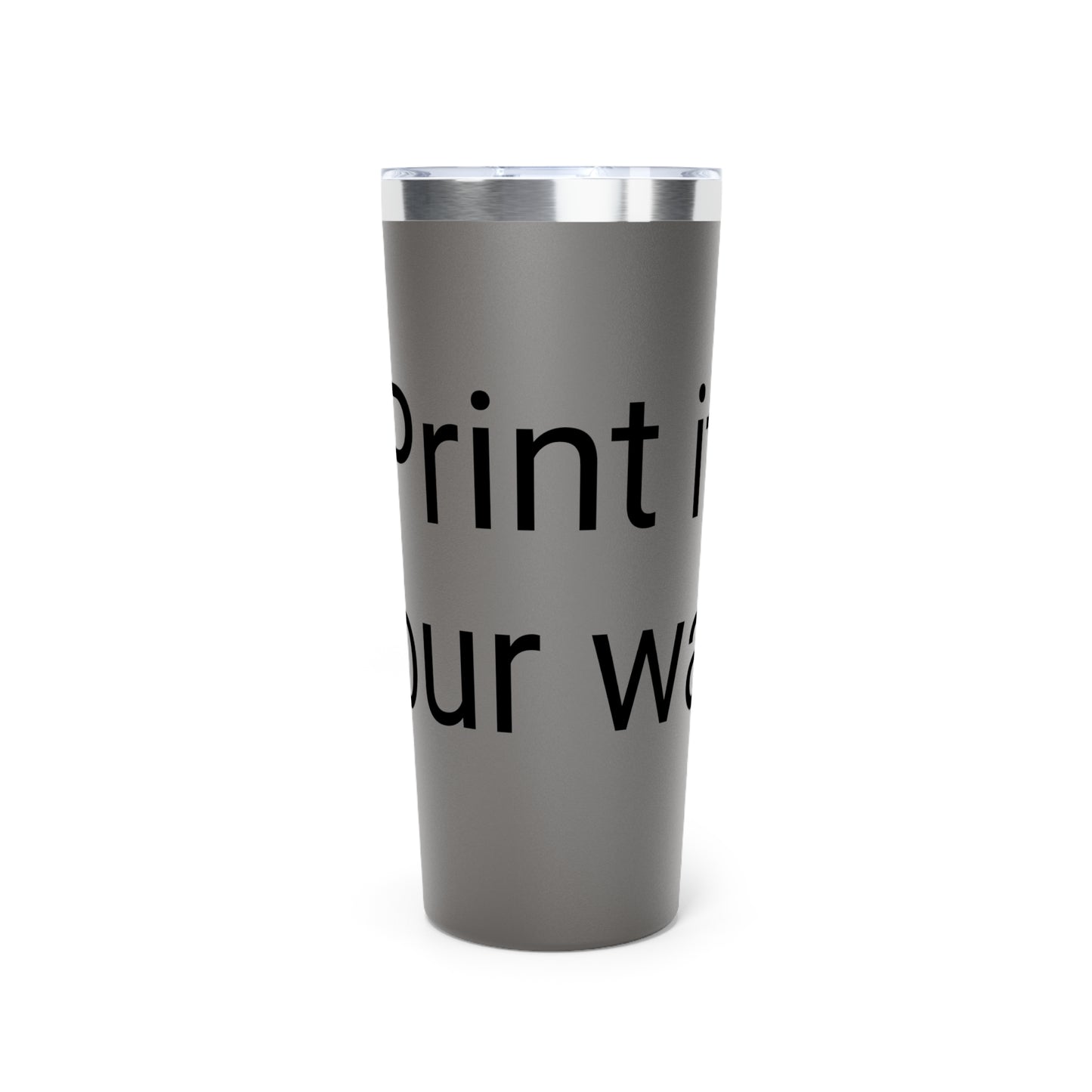 Personalized Copper Vacuum Insulated Tumbler, 22oz | Ideal for Travel, Coffee Lovers, Gifts, Birthdays, and Holidays | "Print in your way"