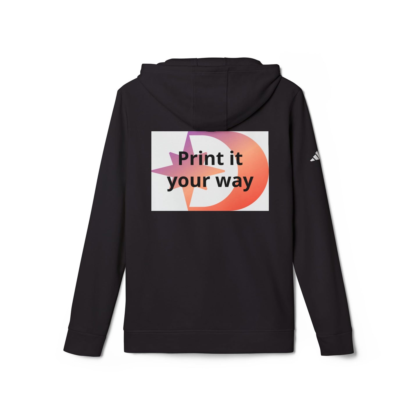 Adidas Minimalist Customizable White Hoodie