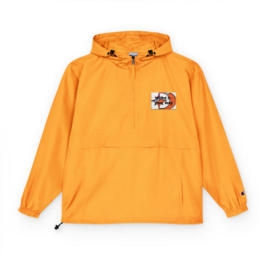 Champion Packable Anorak Jacket with Customizable Chest Patch