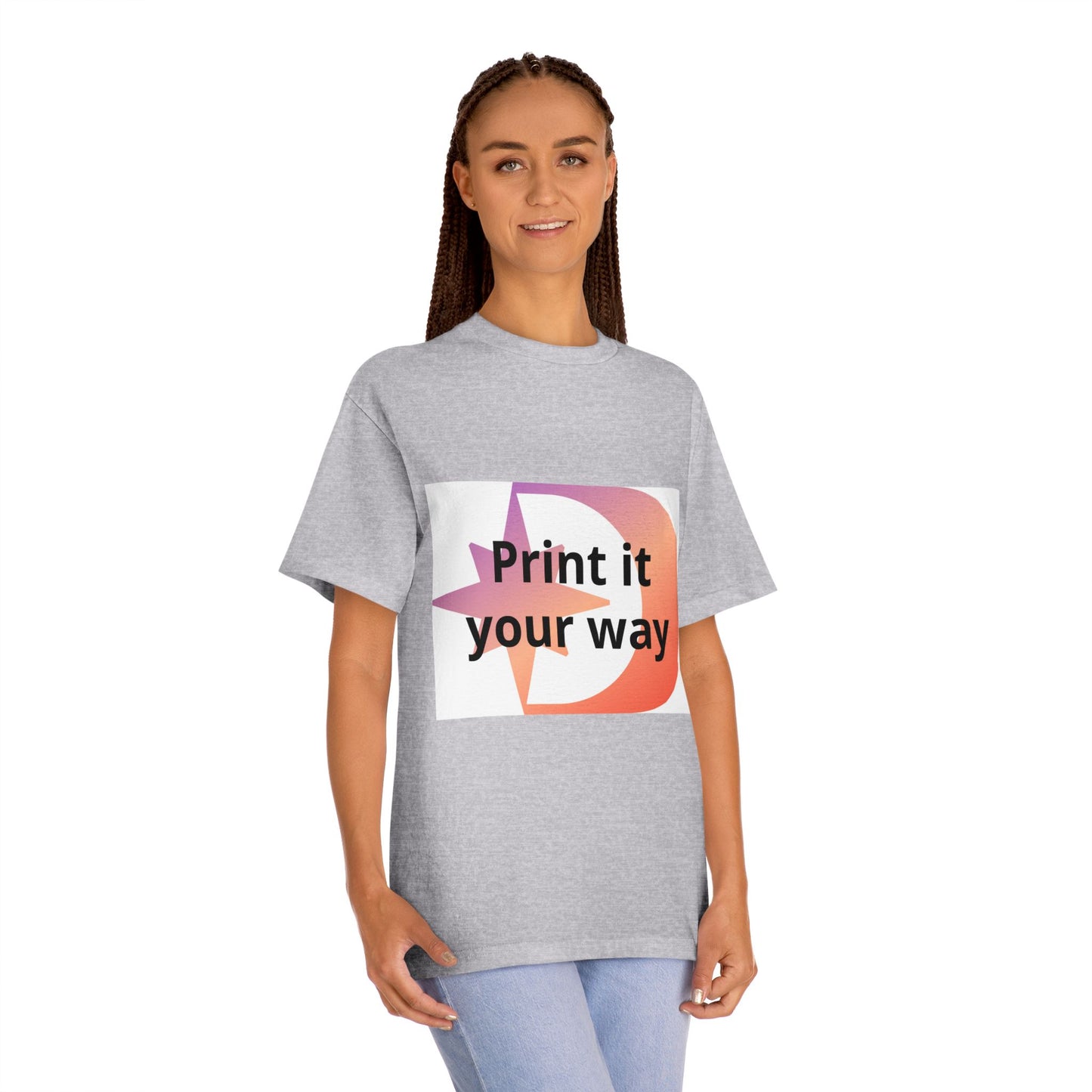 American Apparel Customizable Tee Customizable Graphic Shirt