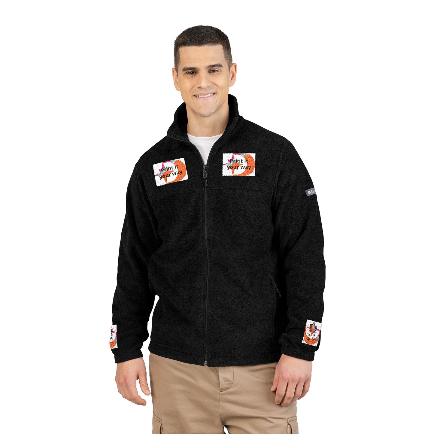 Columbia Embroidered Customizable Fleece Jacket