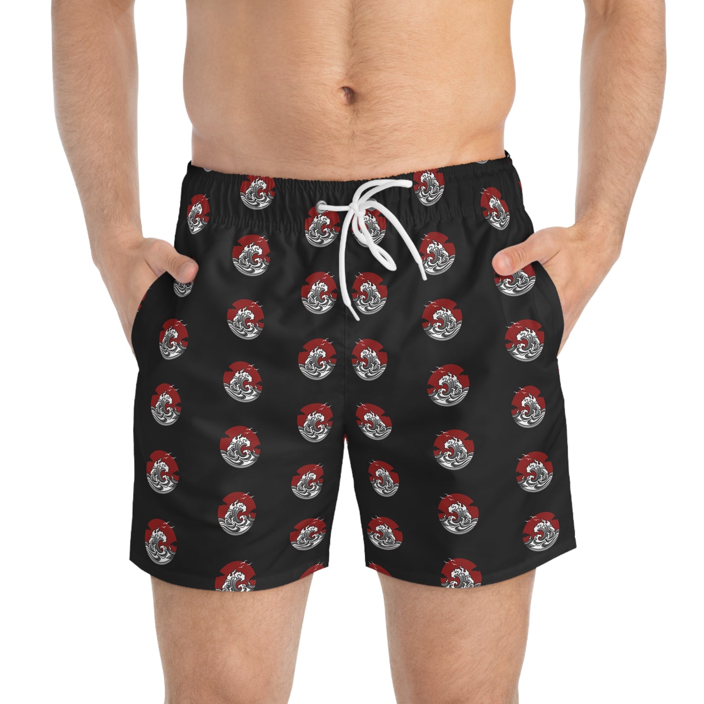 Customizable Men's Swim Trunks Beach Shorts