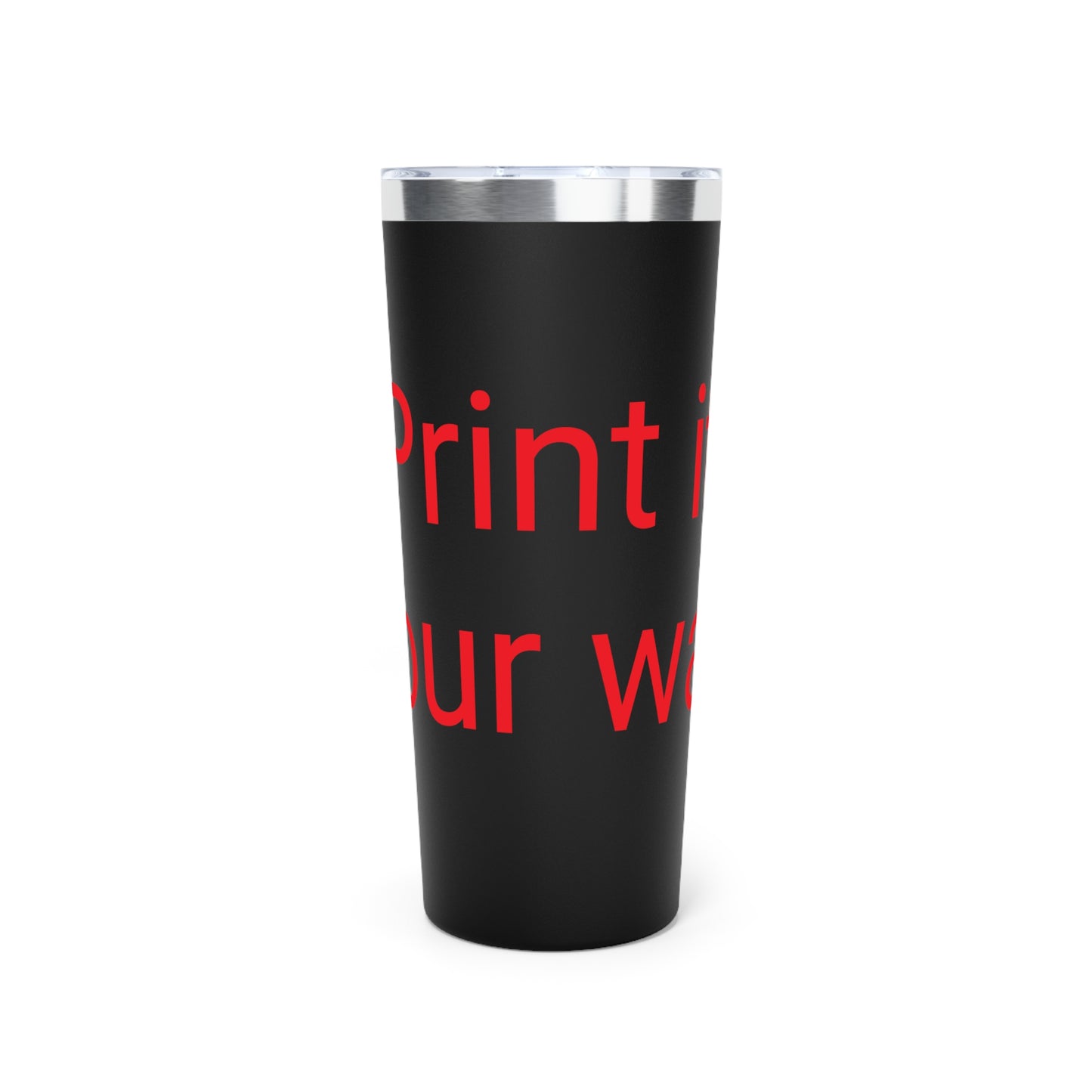 Personalized Copper Vacuum Insulated Tumbler, 22oz | Ideal for Travel, Coffee Lovers, Gifts, Birthdays, and Holidays | "Print in your way"