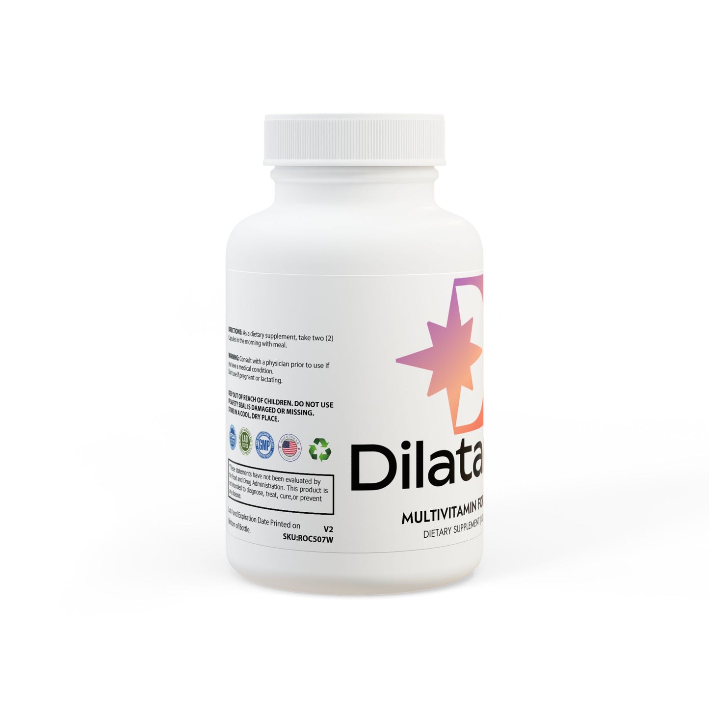 Dilatancy Multivitamin for Women Supplement (60 Capsules)