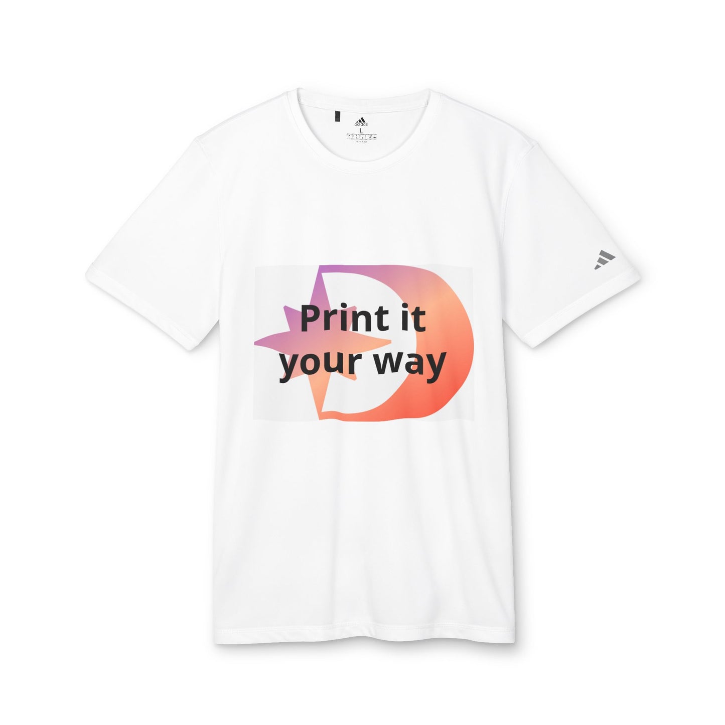 Adidas Graphic Customizable T-Shirt Customizable