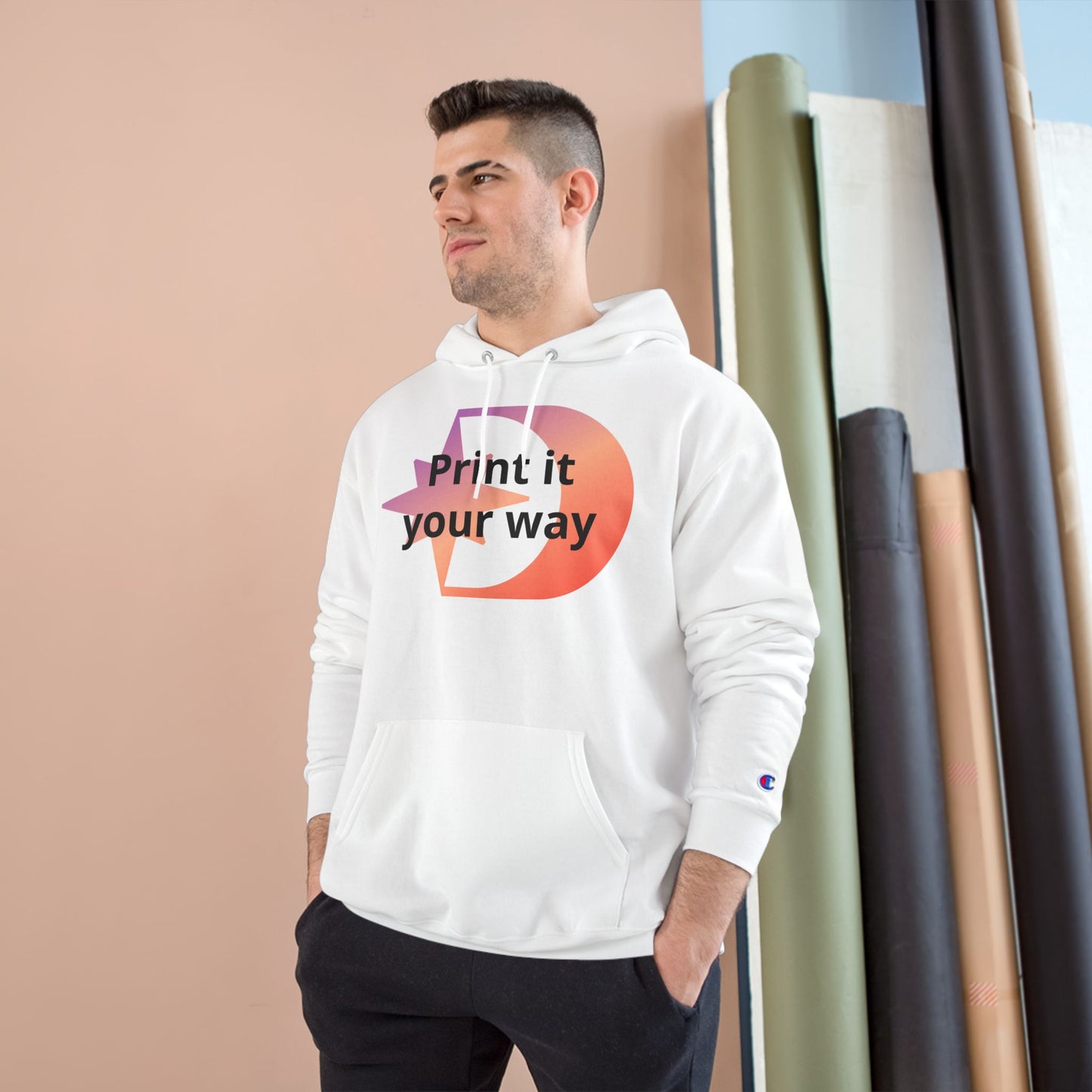 Champion Customizable Hoodie