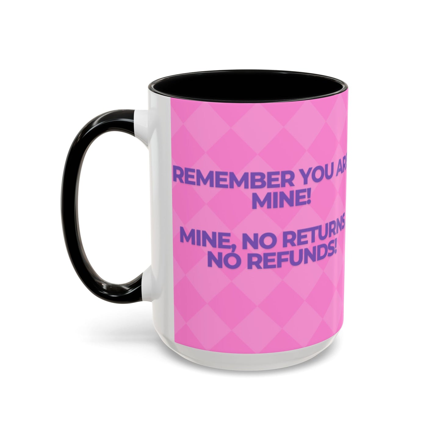 Playful Accent Coffee Mug Perfect Gift for Couples, Humor, Love, Valentines Day, Relationship Celebration, Funny Drinkware