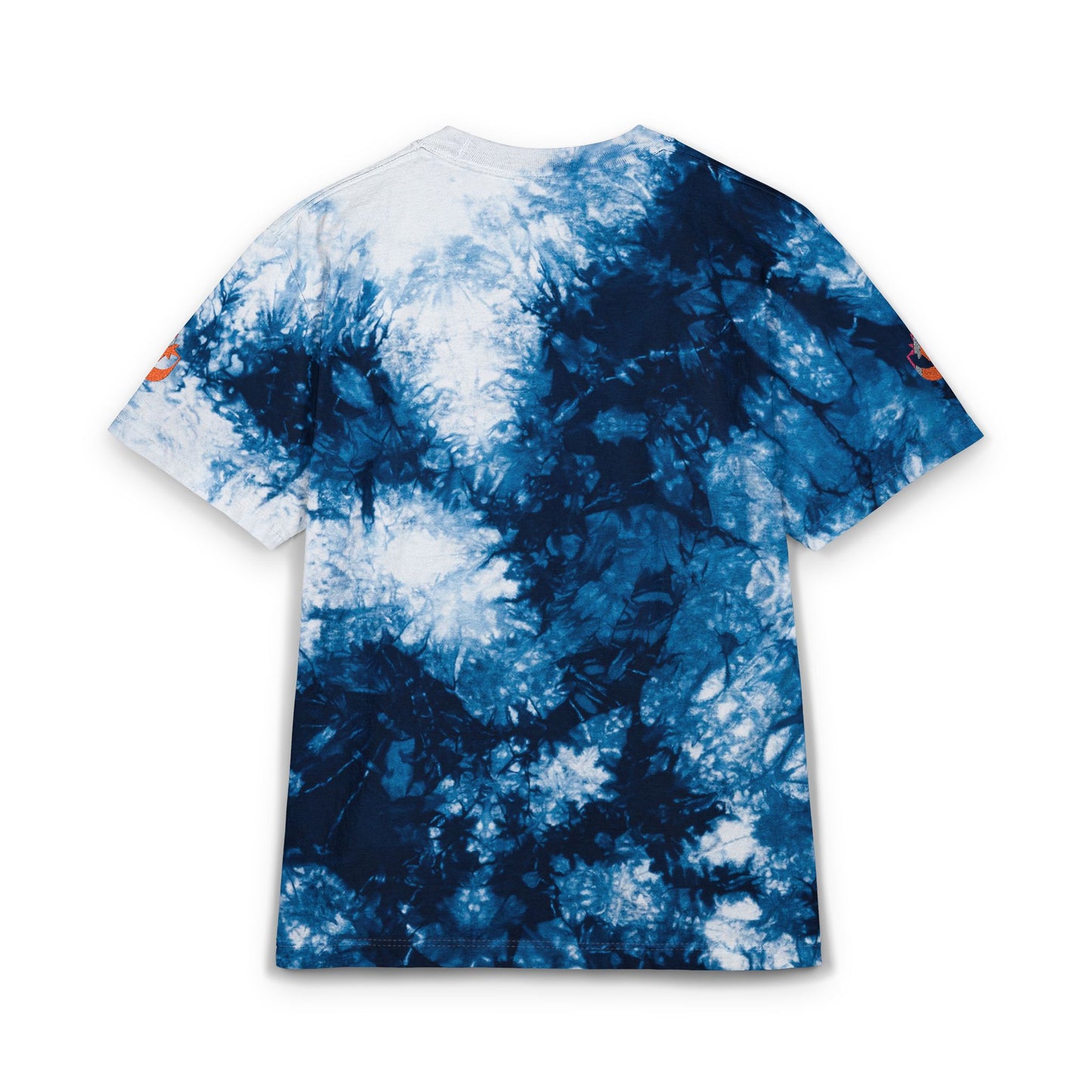 Customizable Tie-Dye T-Shirt Embroidered Oversized Shirt