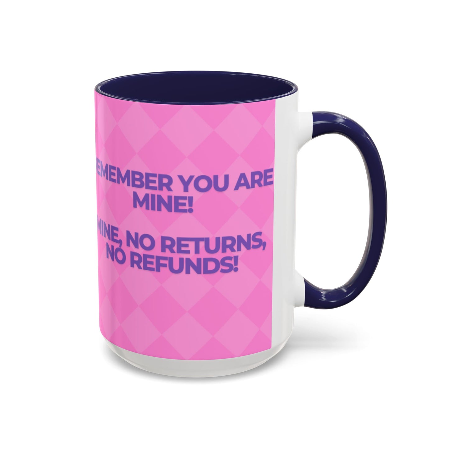 Playful Accent Coffee Mug Perfect Gift for Couples, Humor, Love, Valentines Day, Relationship Celebration, Funny Drinkware