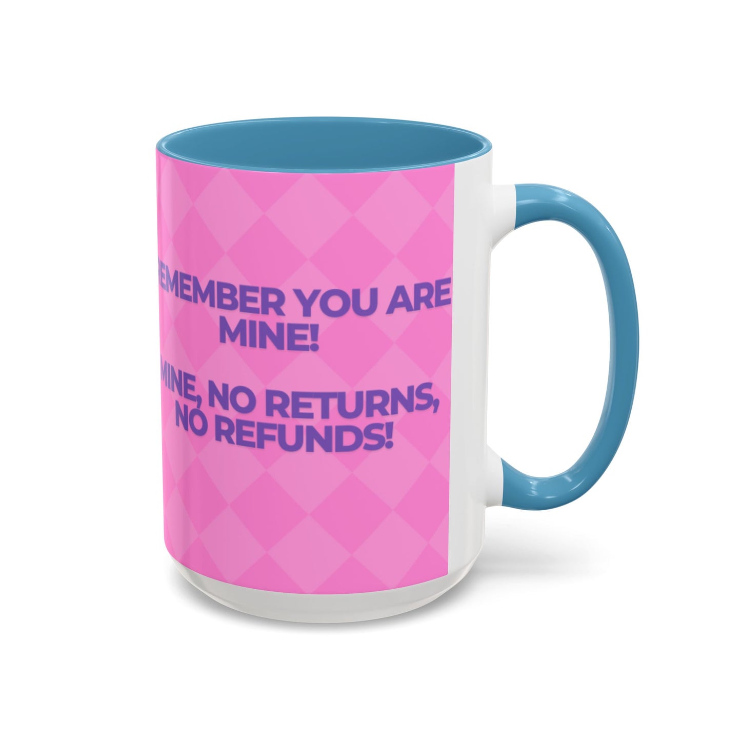 Playful Accent Coffee Mug Perfect Gift for Couples, Humor, Love, Valentines Day, Relationship Celebration, Funny Drinkware