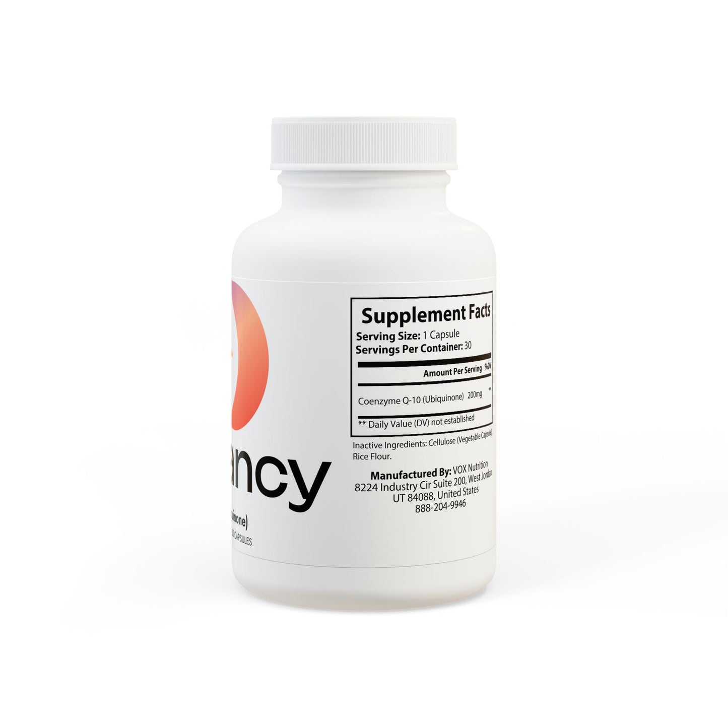 Dilatancy CoQ10 (Ubiquinone) Supplement (30 Capsules)