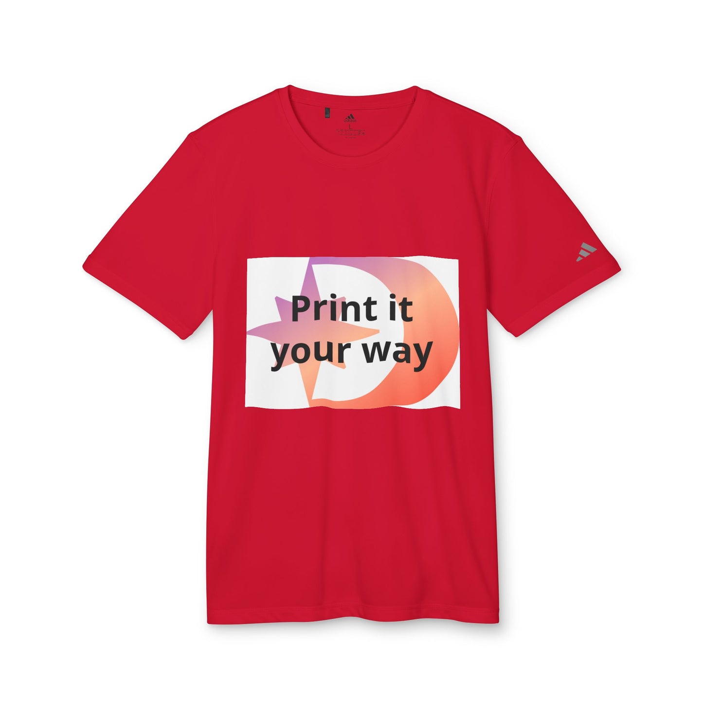 Adidas Graphic Customizable T-Shirt Customizable