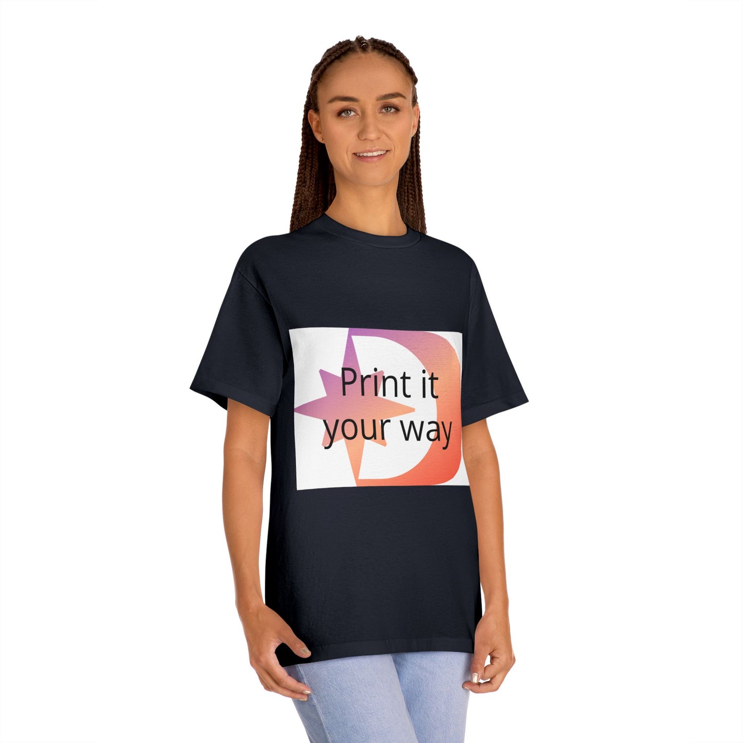 American Apparel Customizable Tee Customizable Graphic Shirt