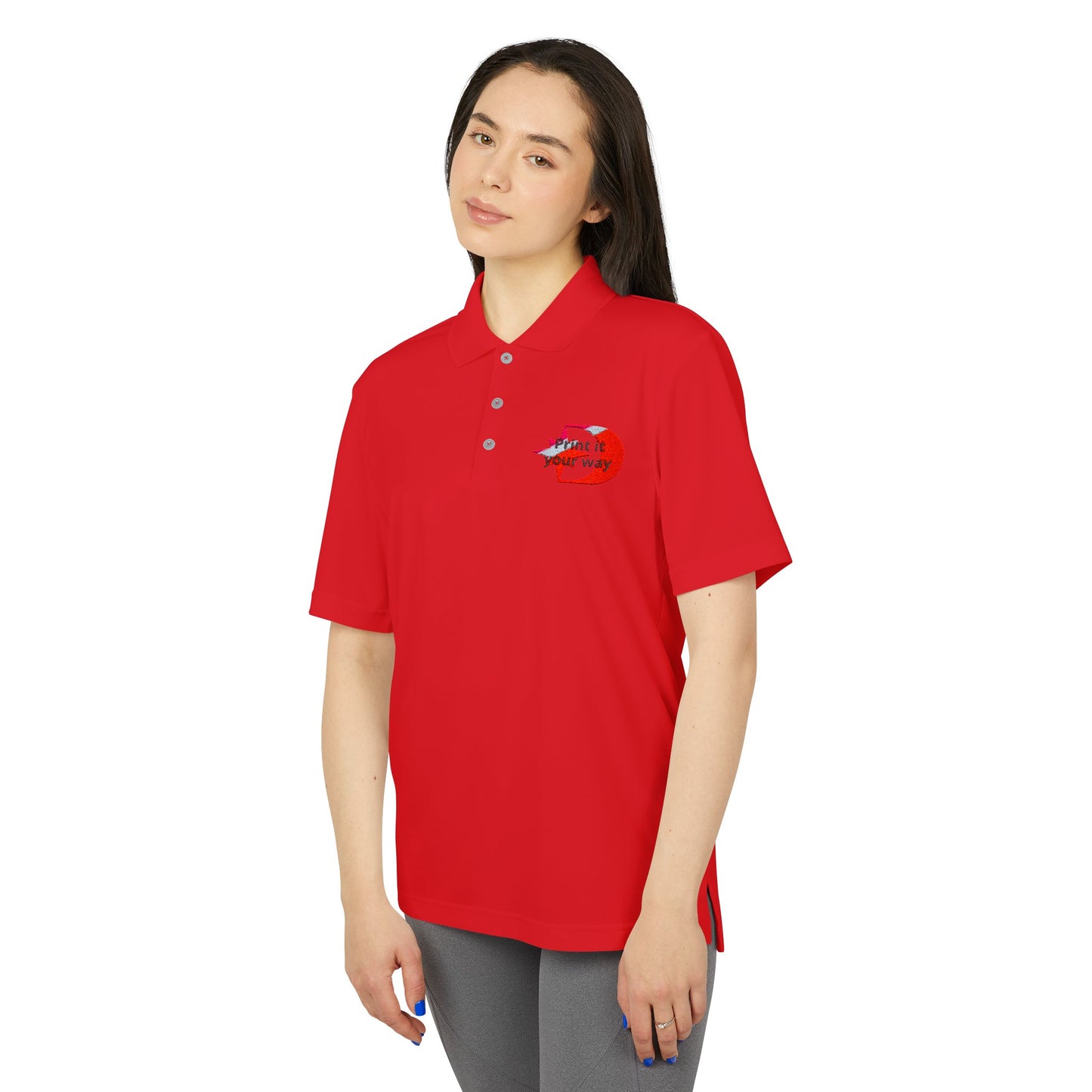 Adidas Performance Polo Chest Pocket Graphic