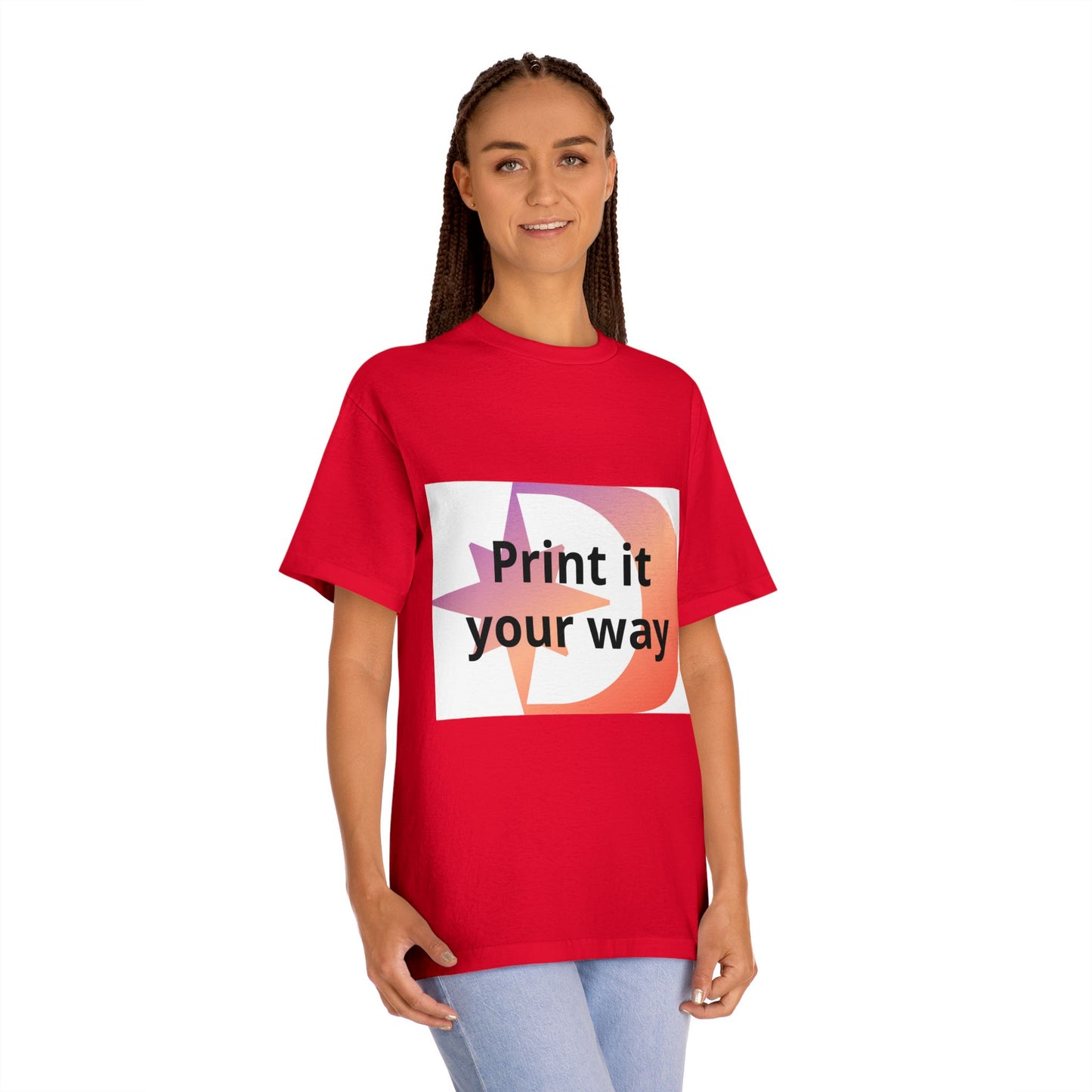 American Apparel Customizable Tee Customizable Graphic Shirt