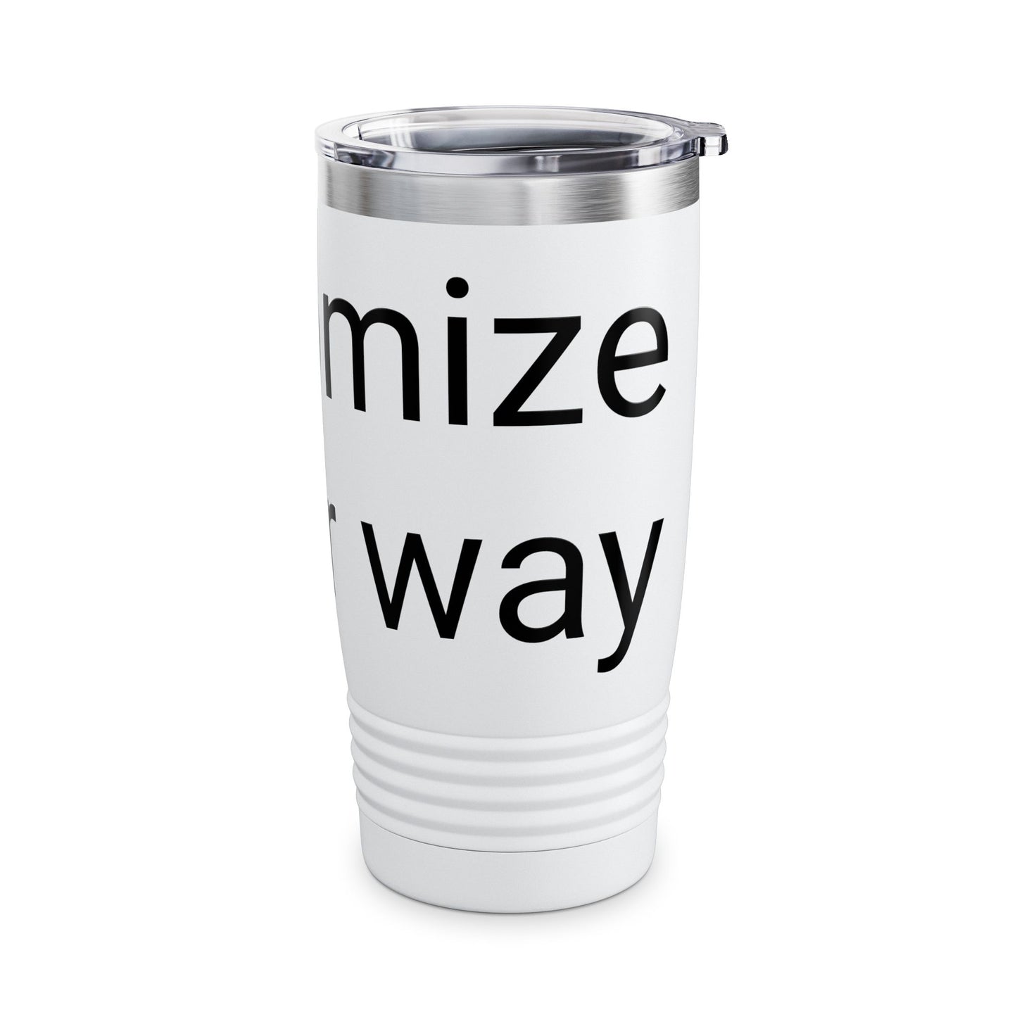 Personalized Ringneck Tumbler, 20oz Insulated Travel Mug, Custom Drinkware for Hot & Cold Beverages, Great Gift Idea