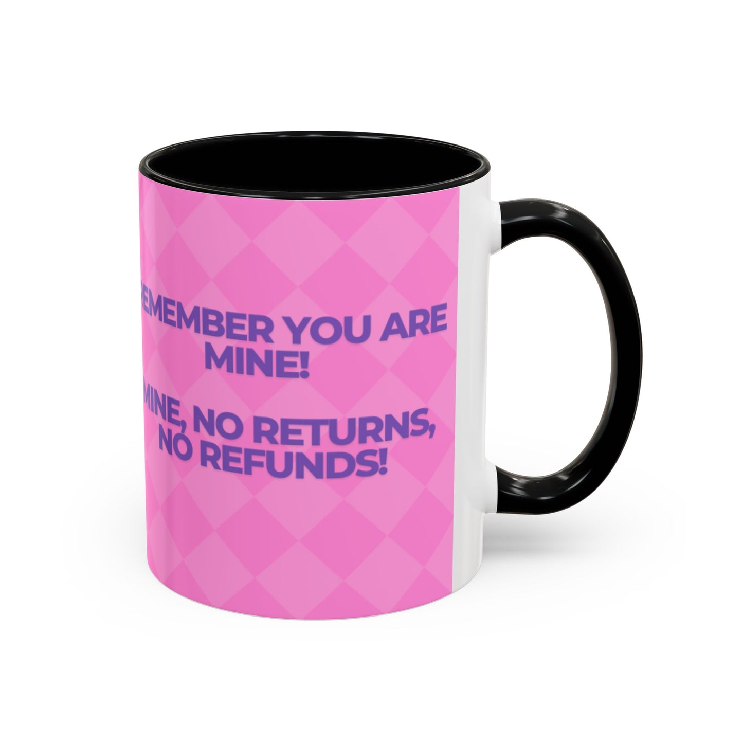 Playful Accent Coffee Mug Perfect Gift for Couples, Humor, Love, Valentines Day, Relationship Celebration, Funny Drinkware