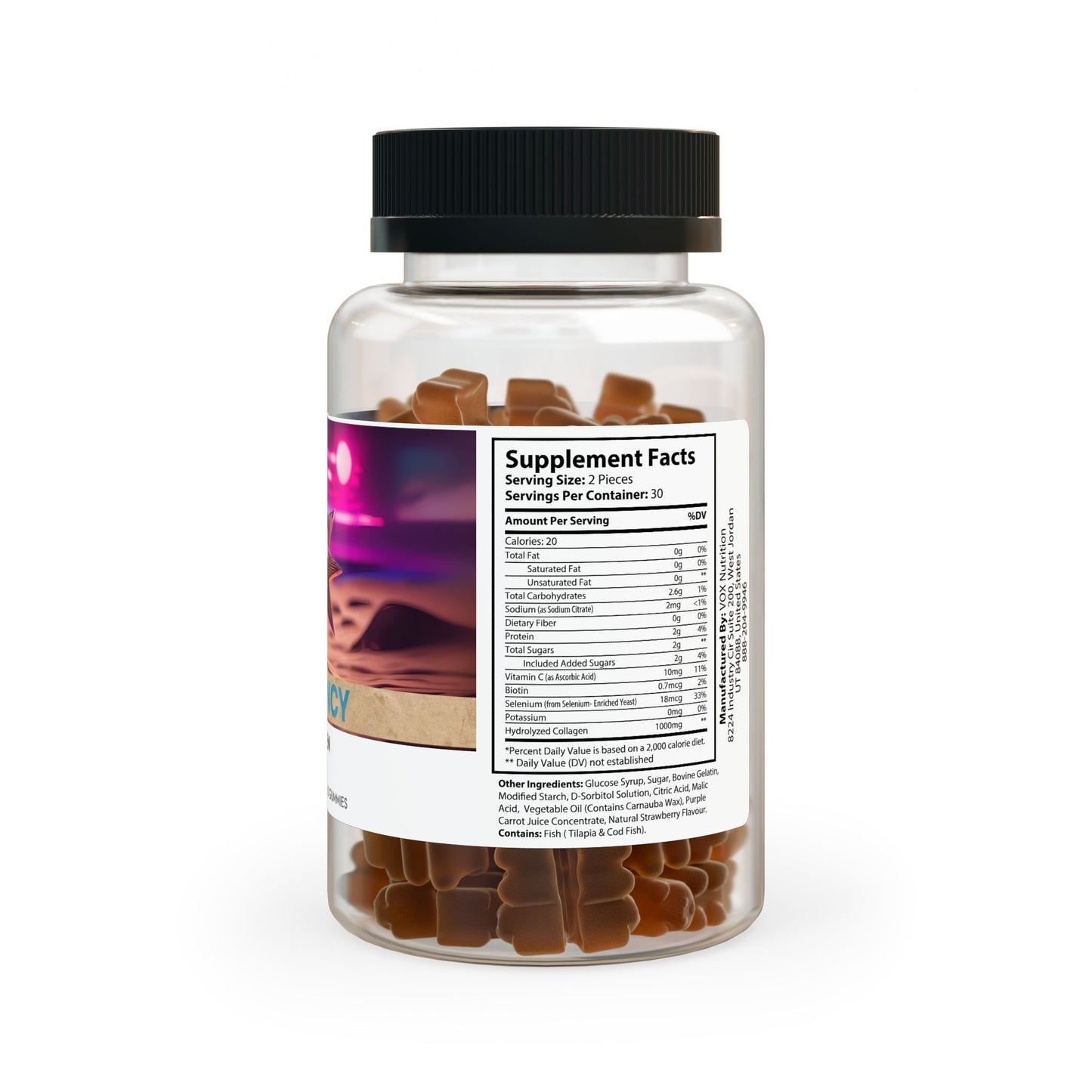 Dilatancy Collagen Gummies (60 Gummies)