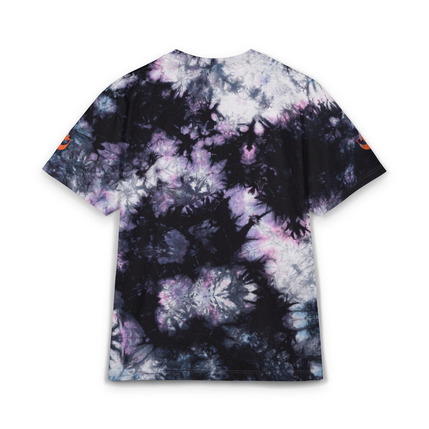 Customizable Tie-Dye T-Shirt Embroidered Oversized Shirt