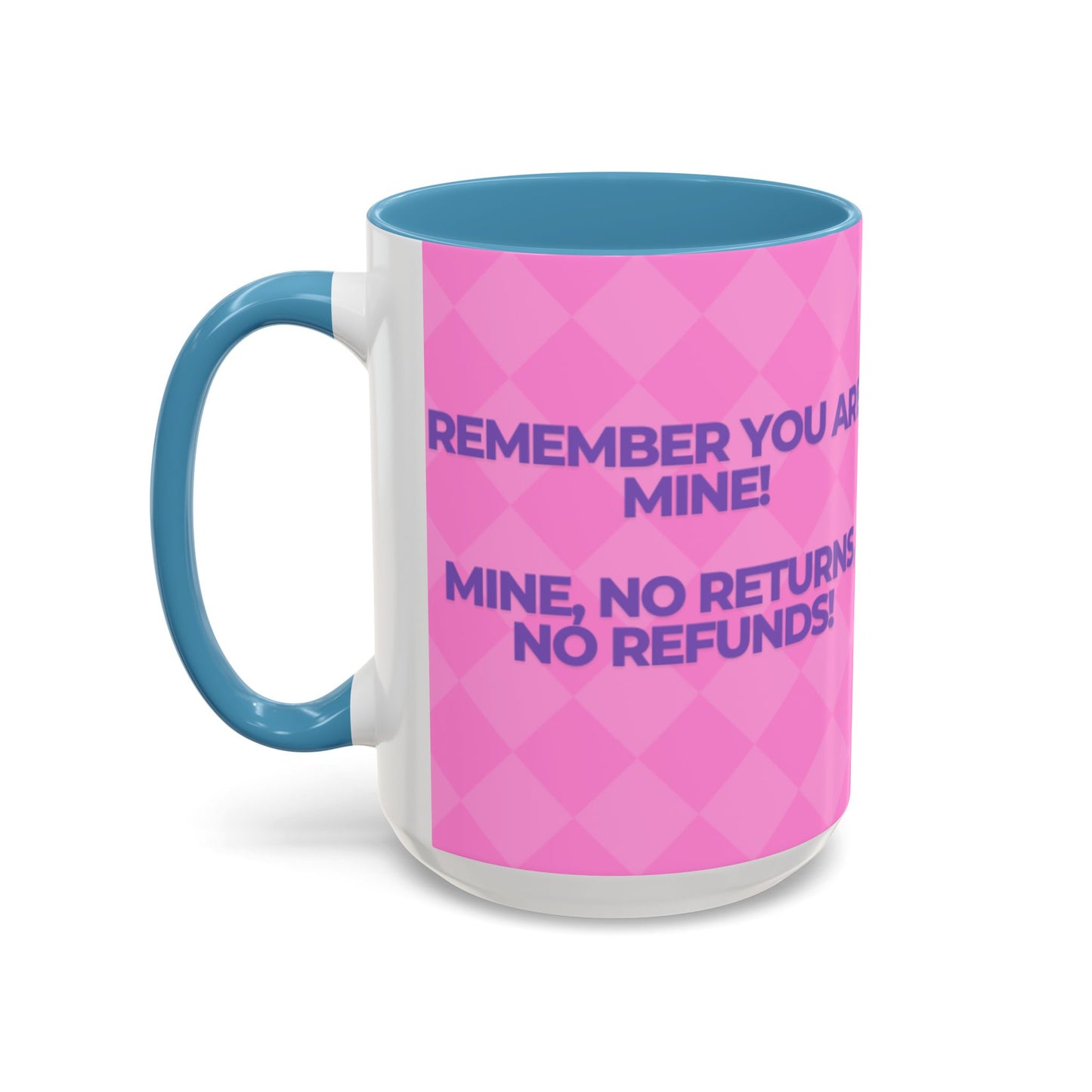 Playful Accent Coffee Mug Perfect Gift for Couples, Humor, Love, Valentines Day, Relationship Celebration, Funny Drinkware