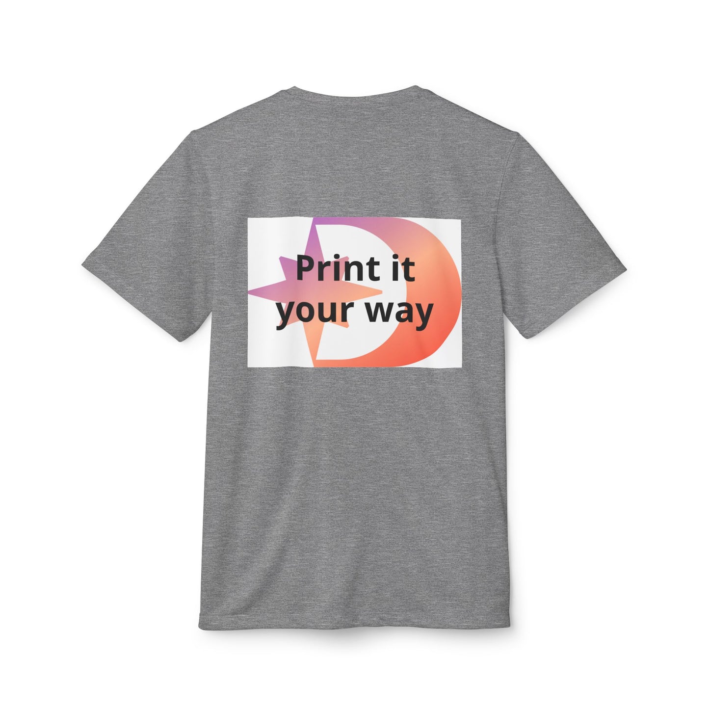 Adidas Graphic Customizable T-Shirt Customizable